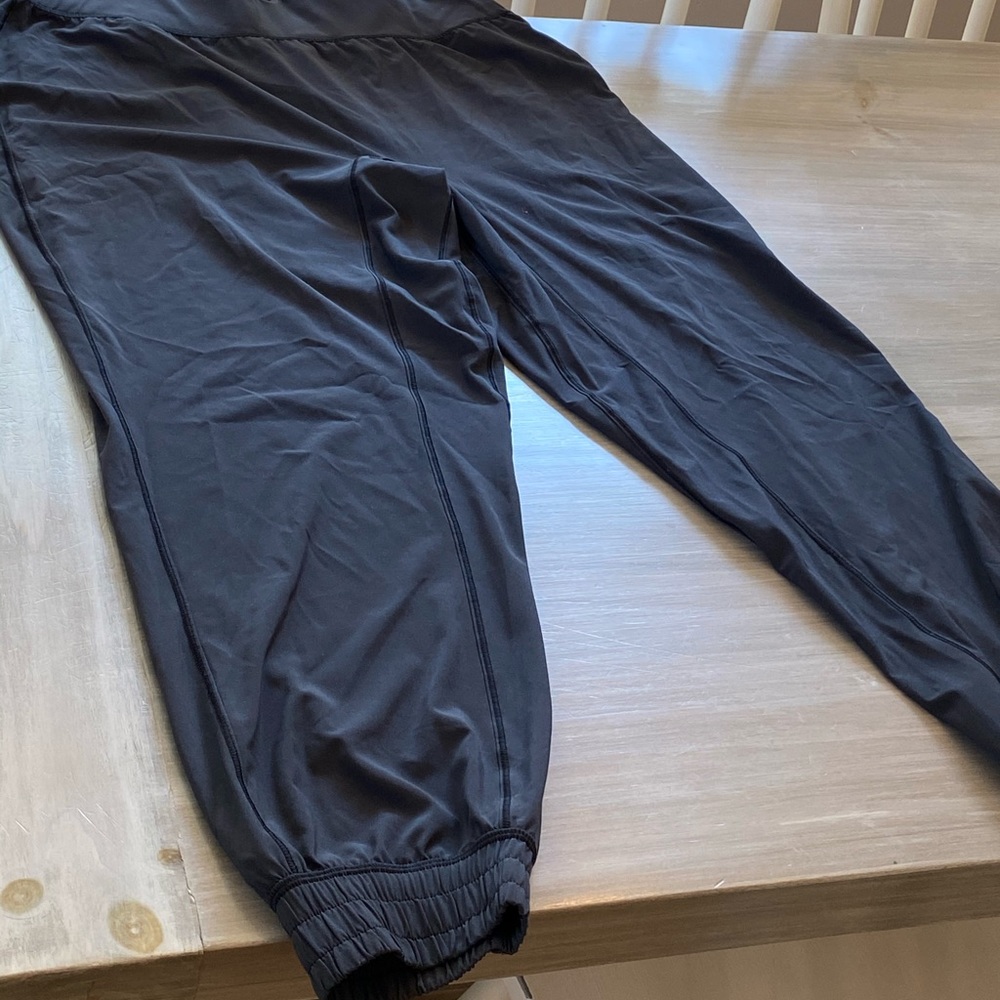 Lululemon Black joggers , size 12